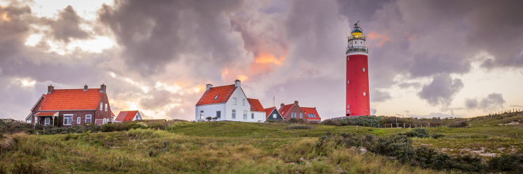 Vuurtoren in de Cocksdorp Texel
