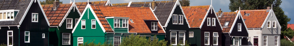 Authentic cottages on Marken
