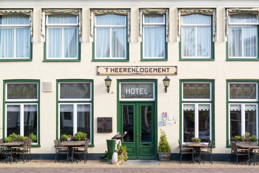 Hotel 't Heerenlogement in het centrum van Harlingen